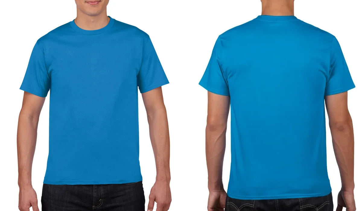 Men's & Women's Custom Printed Short Sleeve T-shirt