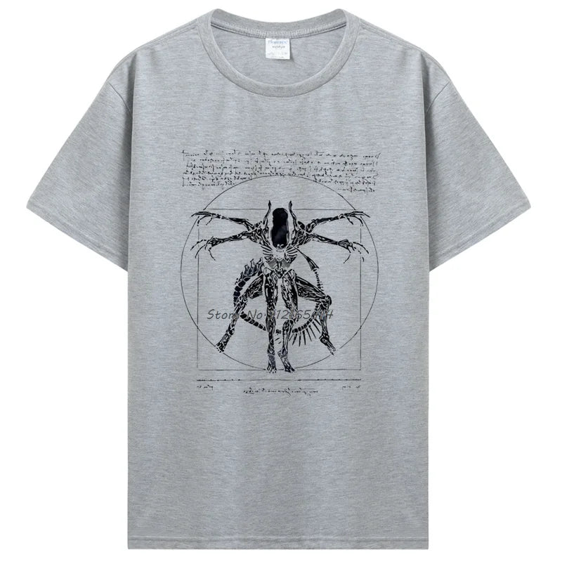 Men's Da Vinci Alien Graphic T-Shirt
