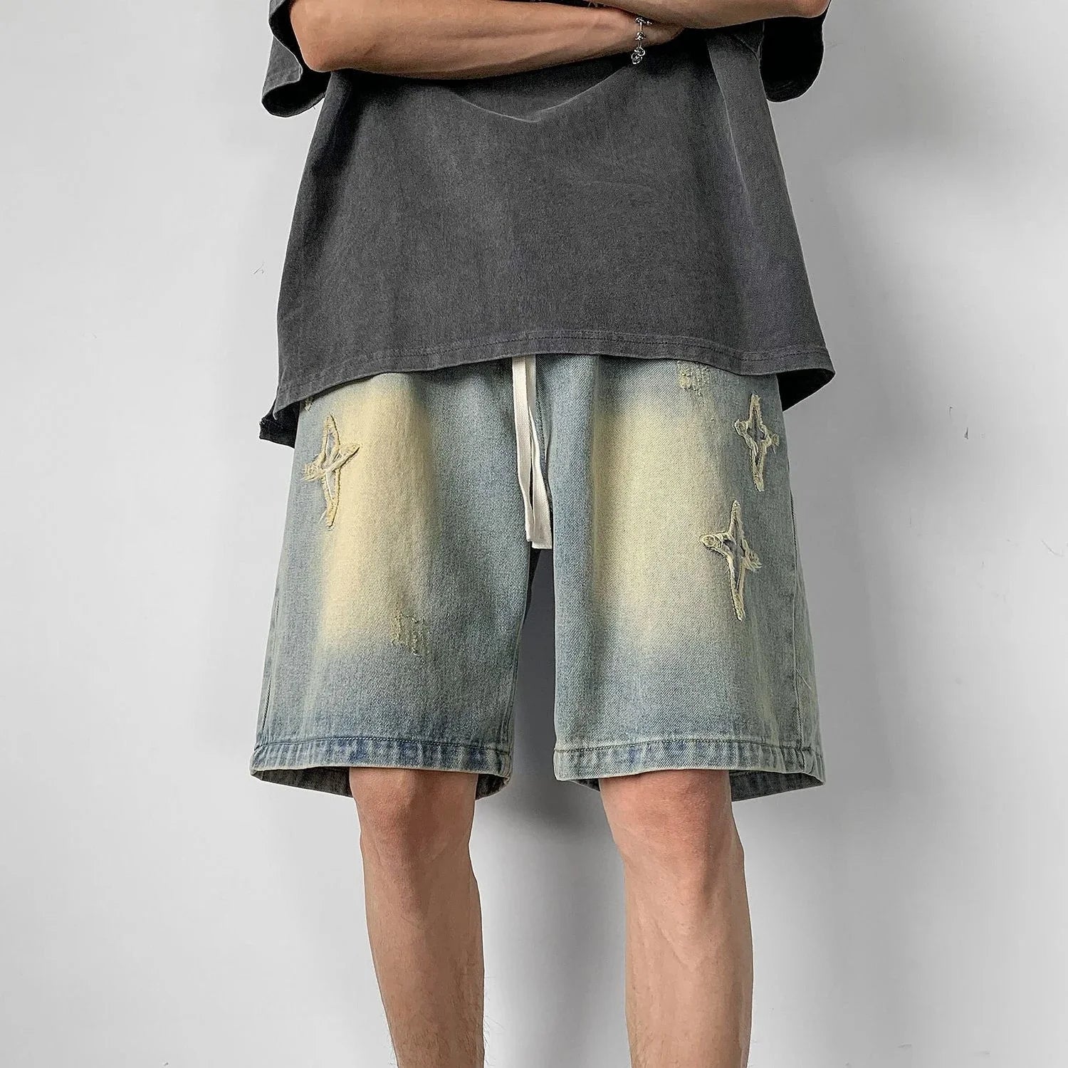 Men's Baggy Denim Jorts