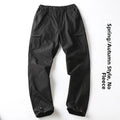Men's Outdoor Hiking Pants – Fleece Lined, Windproof, Waterproof, Straight Leg