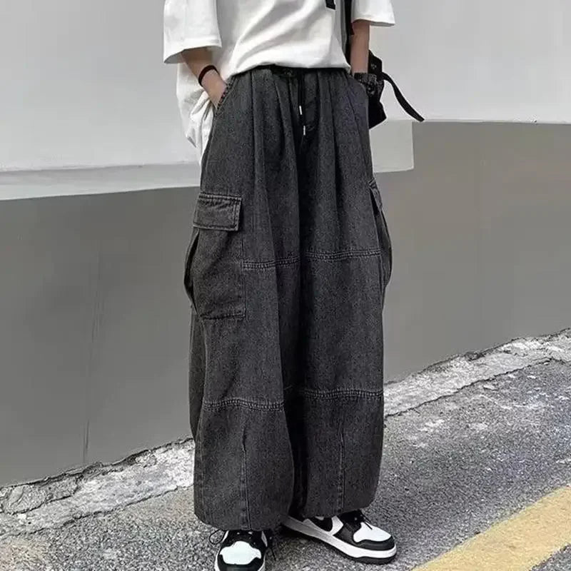 Unisex Baggy Wide Leg Jeans