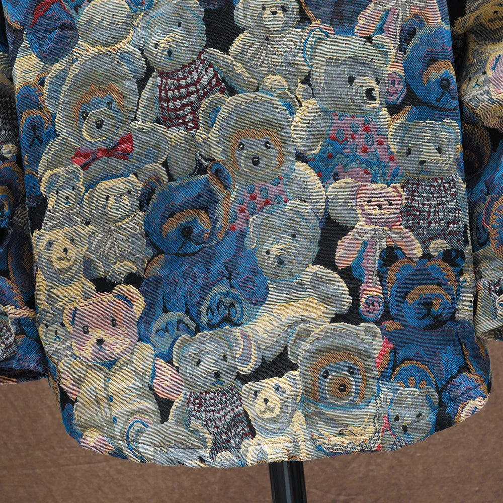 Men's Teddy Bear Jacquard Jacket