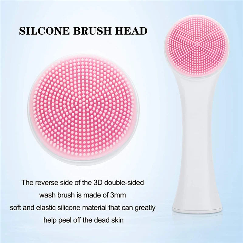 Manual Face Cleansing & Massage Brush