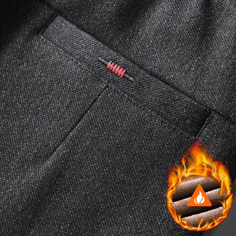 Men's Fleece-Lined Winter Pants