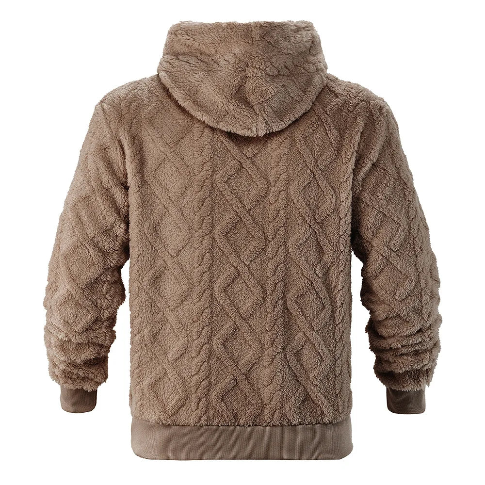 Men's Double-Sided Velvet Hoodie