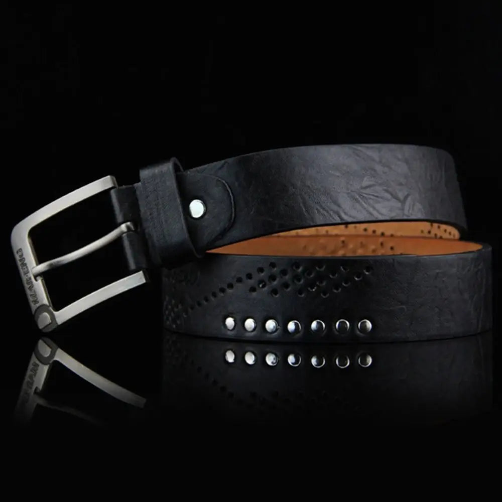 Men's Vintage Leather Waist Belt