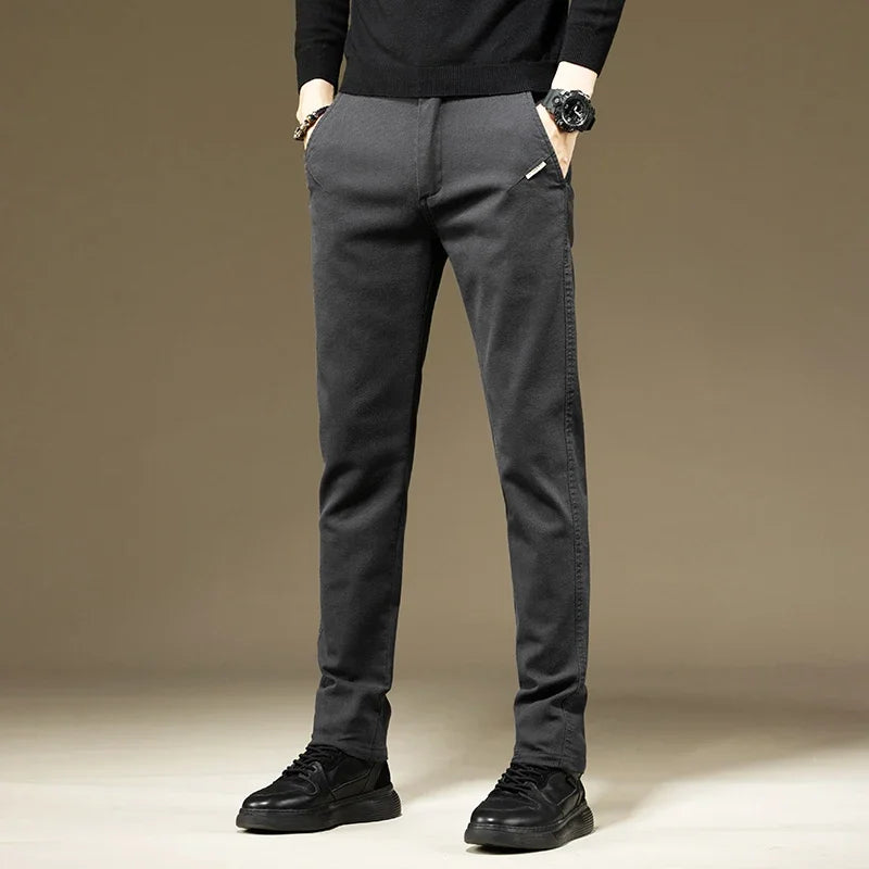 Men's Cotton Casual Trousers