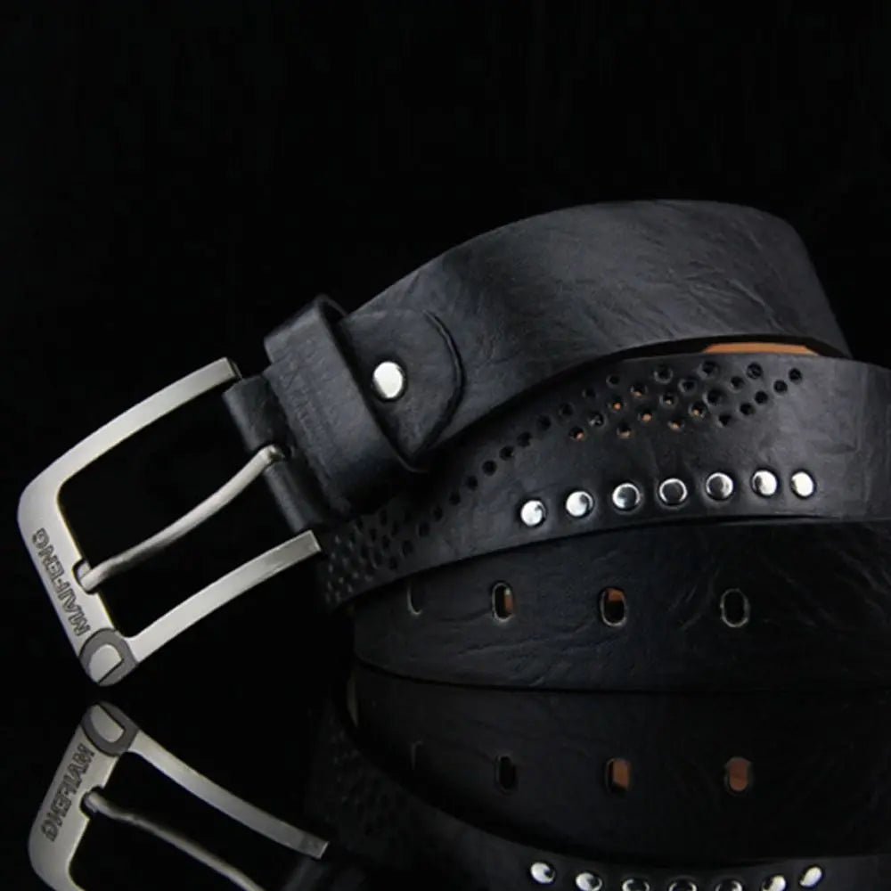 Men's Vintage Leather Waist Belt