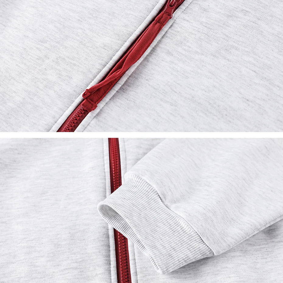 Premium Fleece Zip-Up Hoodie — Stay Warm in Style