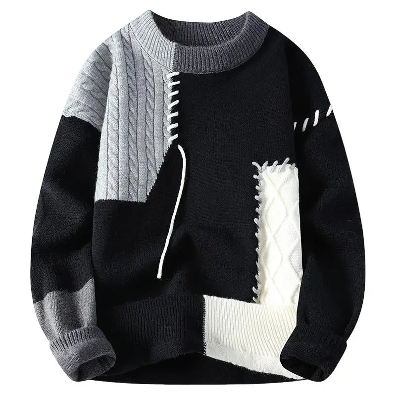 Men's Thick Knitted Sweater