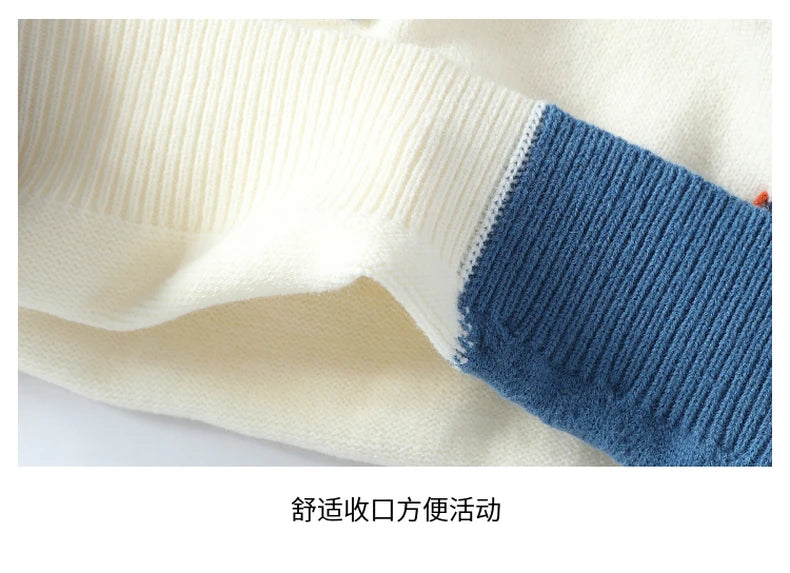 Men's Thick Knitted Sweater