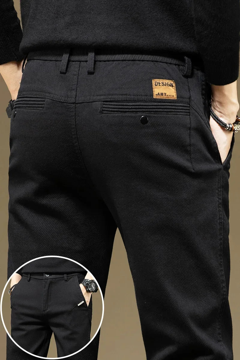 Men's Cotton Casual Trousers