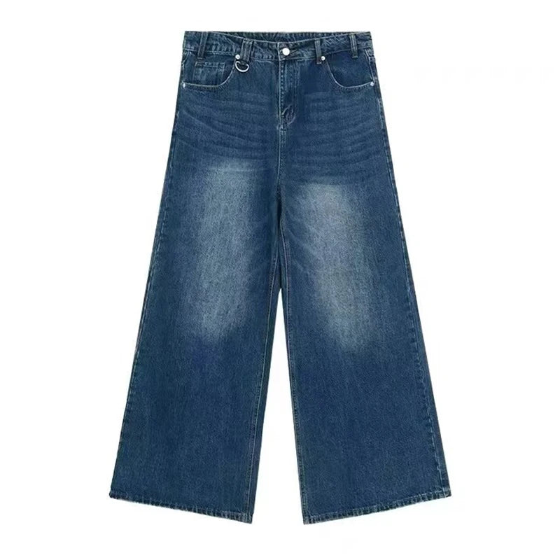 Men's Vintage Wash Denim Pants