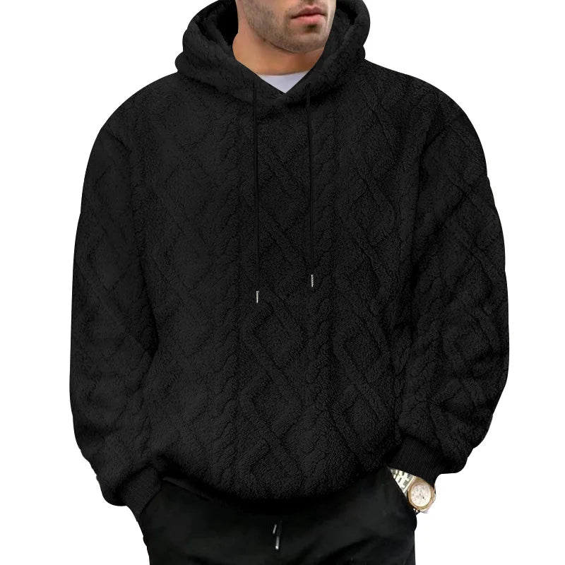 Men's Double-Sided Velvet Hoodie
