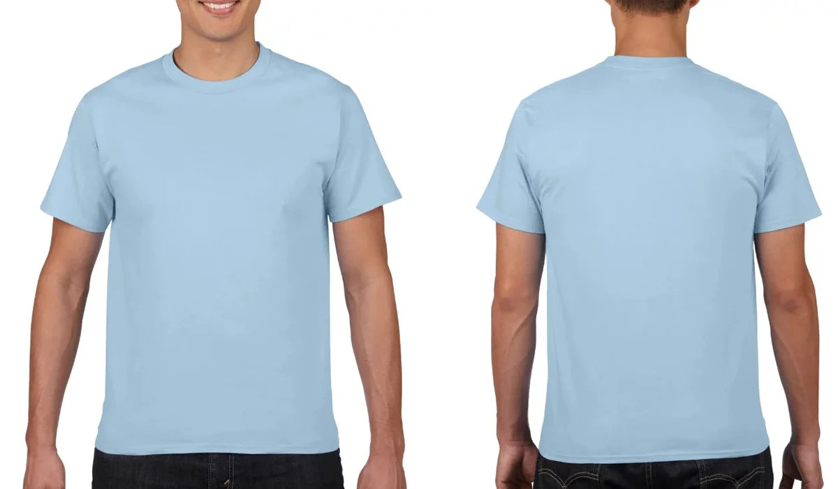 Men's & Women's Custom Printed Short Sleeve T-shirt