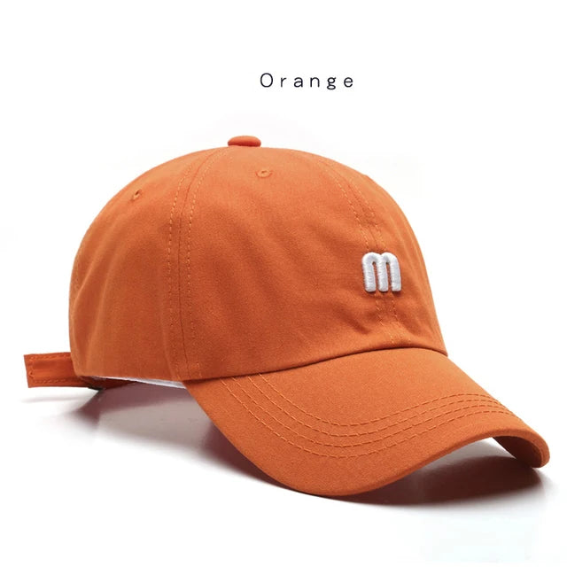 Unisex Embroidered Cotton Baseball Cap