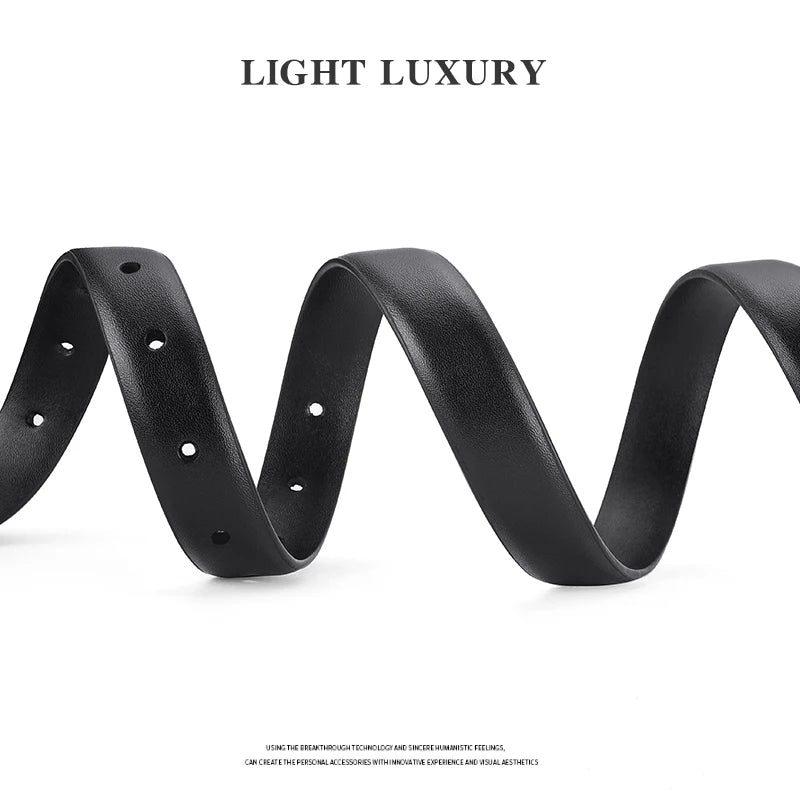 Women's Thin Pin Buckle Belt