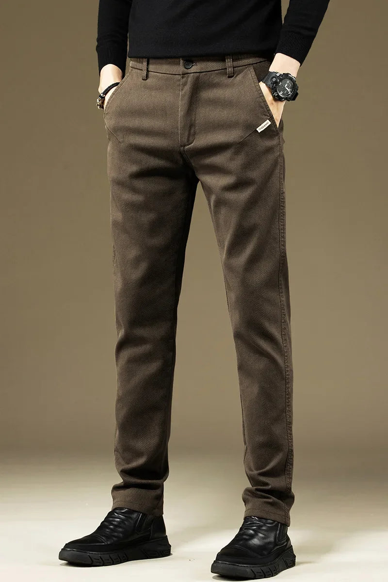 Men's Cotton Casual Trousers