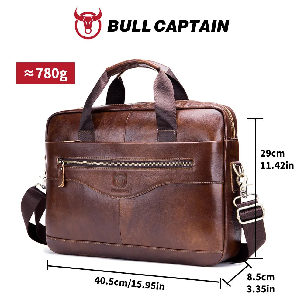 Men's Leather Work Handbag