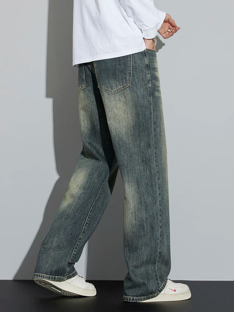 Men's Baggy Wide Leg Jeans