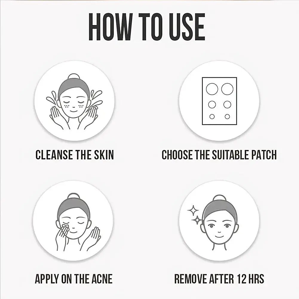 360-Pack Invisible Acne Patches