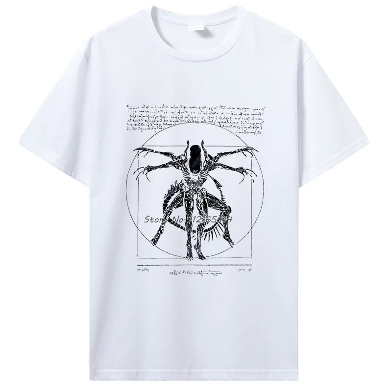 Men's Da Vinci Alien Graphic T-Shirt