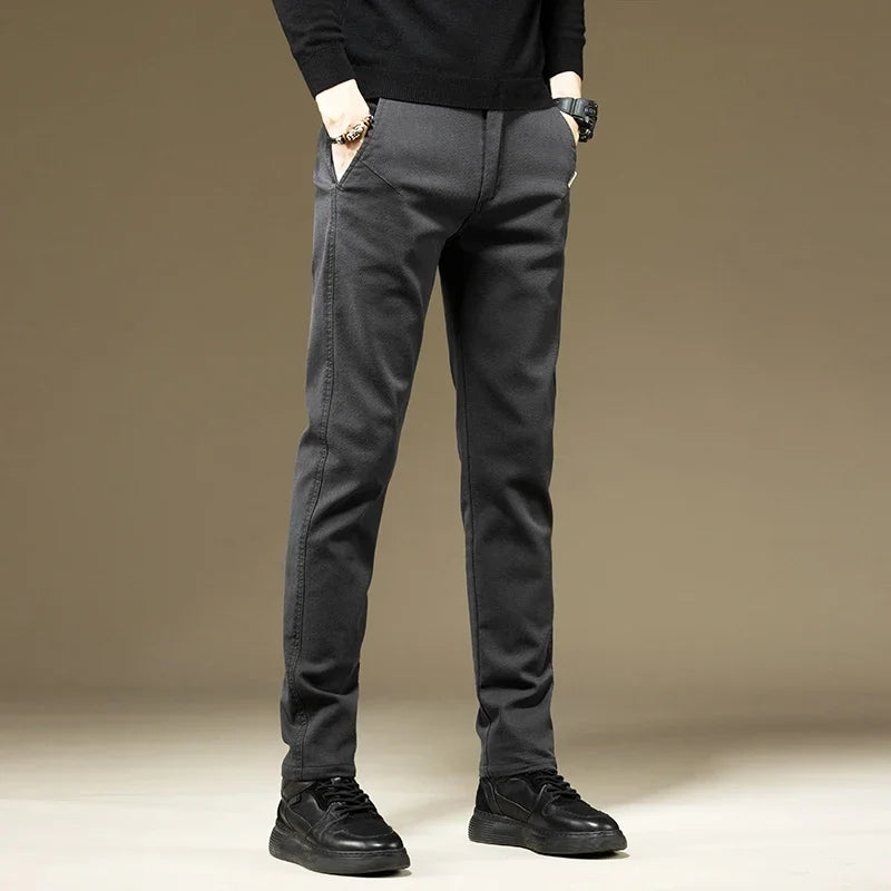 Men's Cotton Casual Trousers