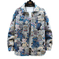 Men's Teddy Bear Jacquard Jacket