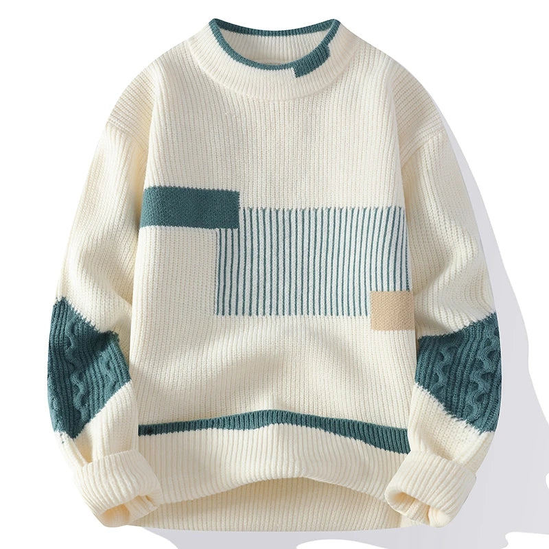 Men's Casual Winter Knit Sweater