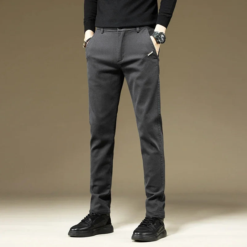 Men's Cotton Casual Trousers