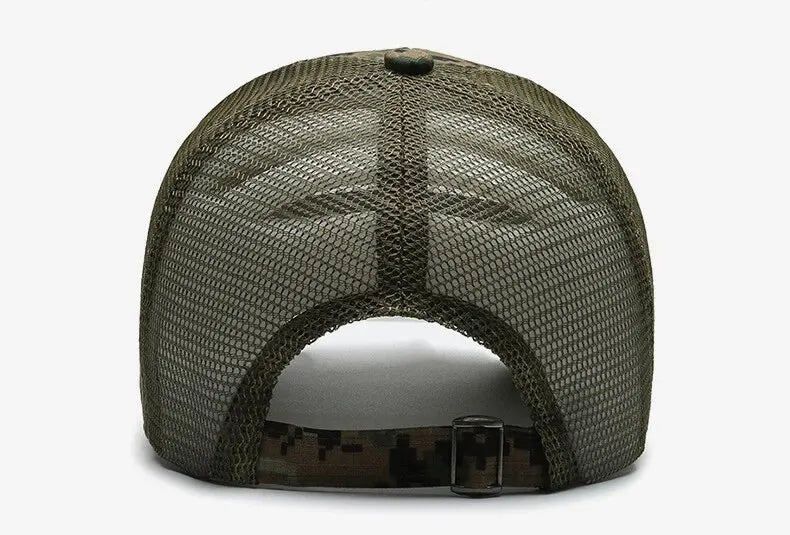 Unisex Breathable Mesh Baseball Cap