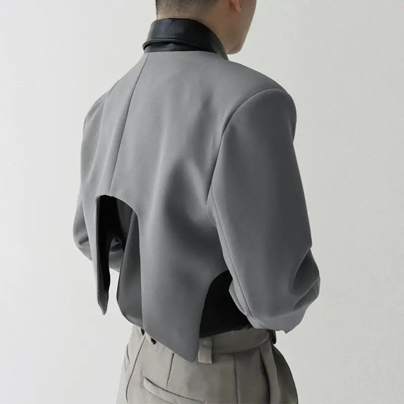 Men's Cropped Blazer