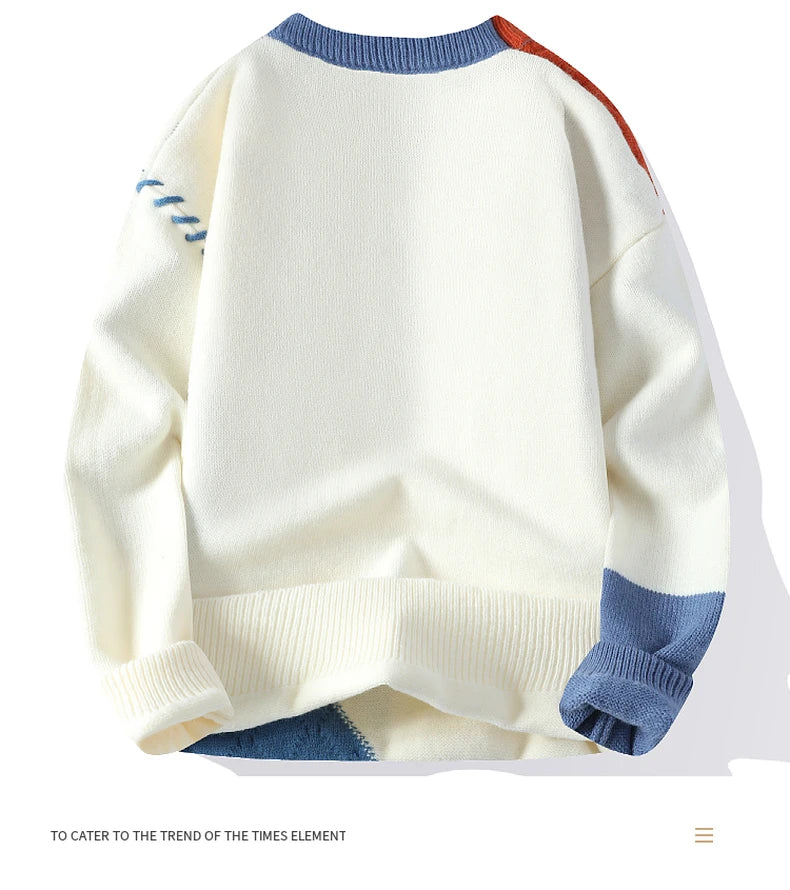 Men's Thick Knitted Sweater