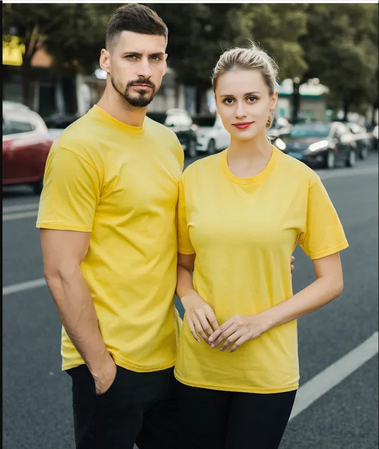 Men's & Women's Custom Printed Short Sleeve T-shirt