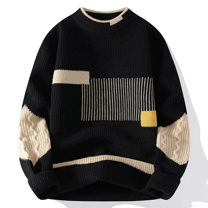 Men's Casual Winter Knit Sweater
