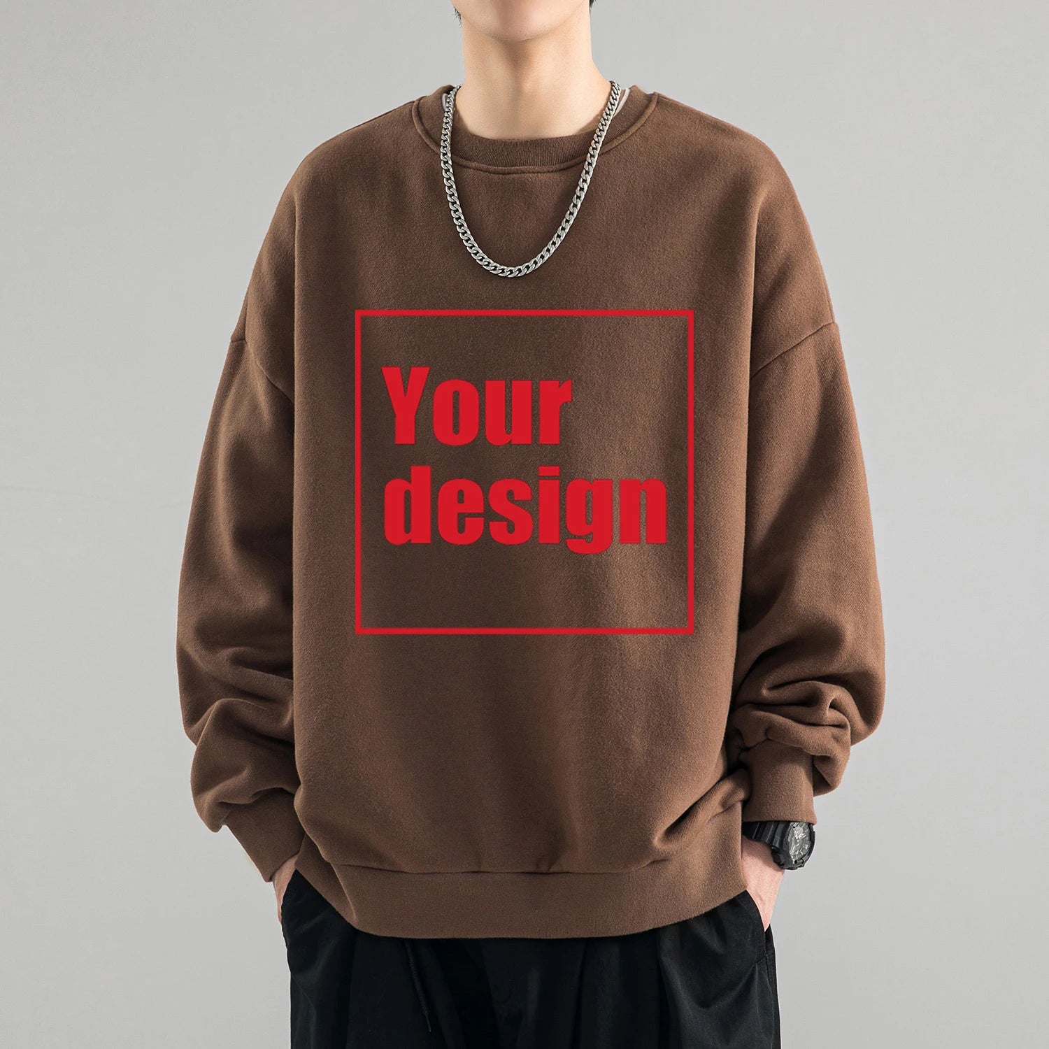 Oversized Heavyweight Pullover Hoodie