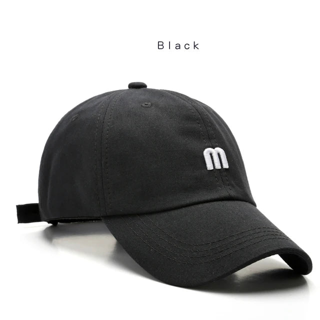 Unisex Embroidered Cotton Baseball Cap