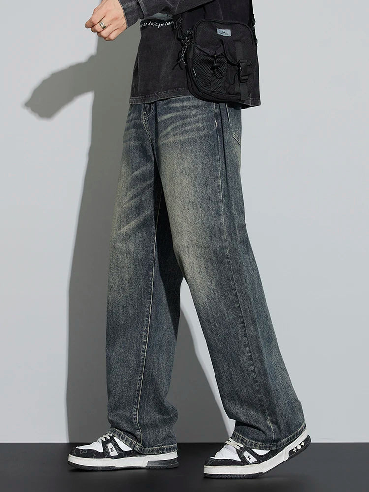 Men's Baggy Wide Leg Jeans