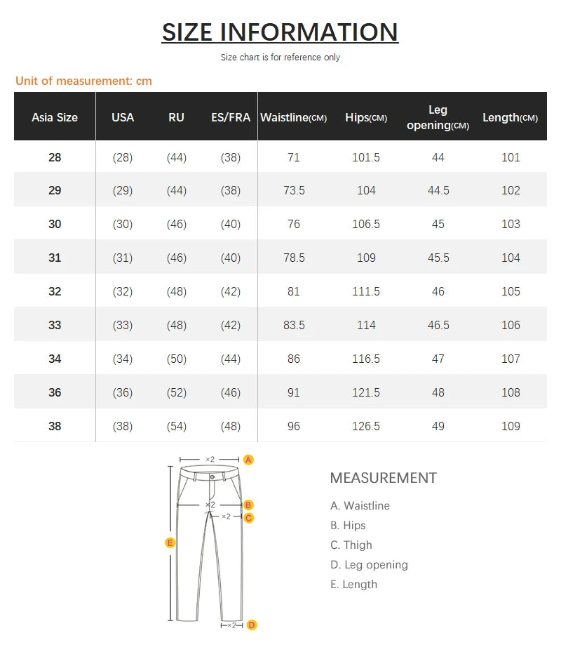 Men's Baggy Wide Leg Jeans