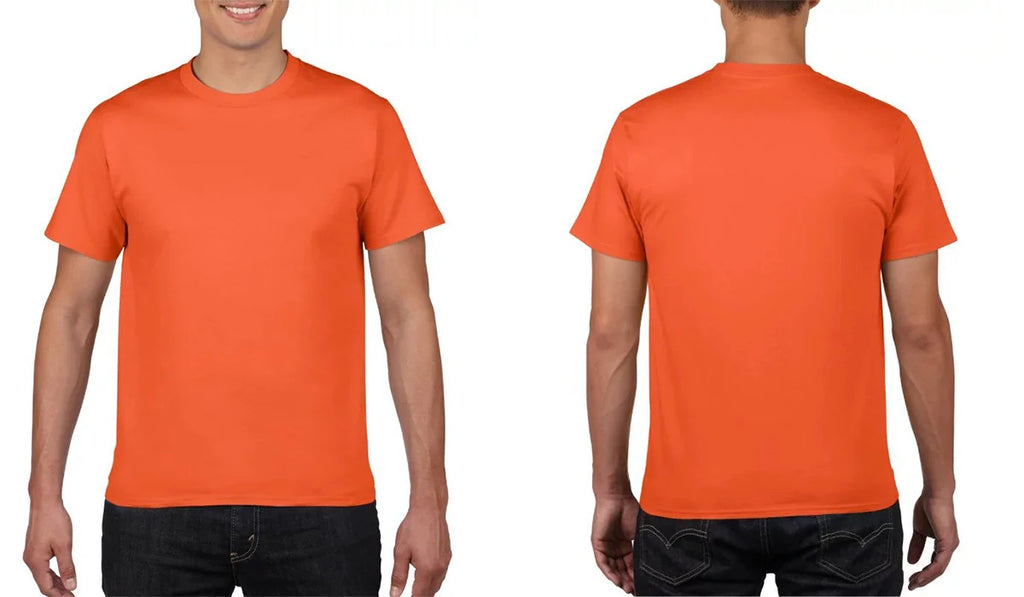 Men's & Women's Custom Printed Short Sleeve T-shirt