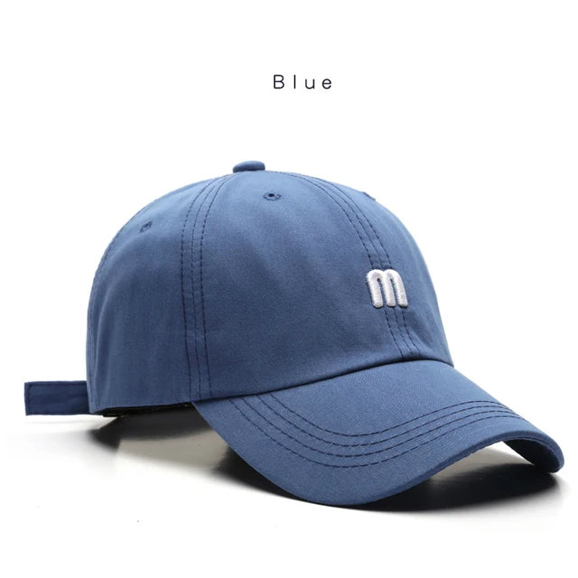 Unisex Embroidered Cotton Baseball Cap