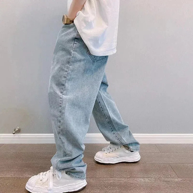 Men's Casual Baggy Denim Pants
