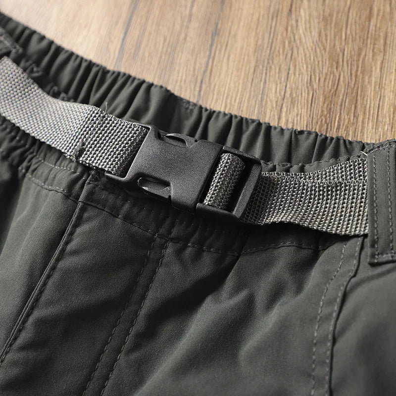 Men's Outdoor Hiking Pants – Fleece Lined, Windproof, Waterproof, Straight Leg