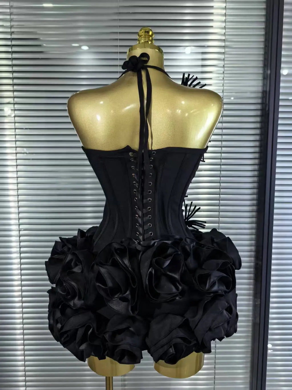 Women's Floral Bandage Mini Dress