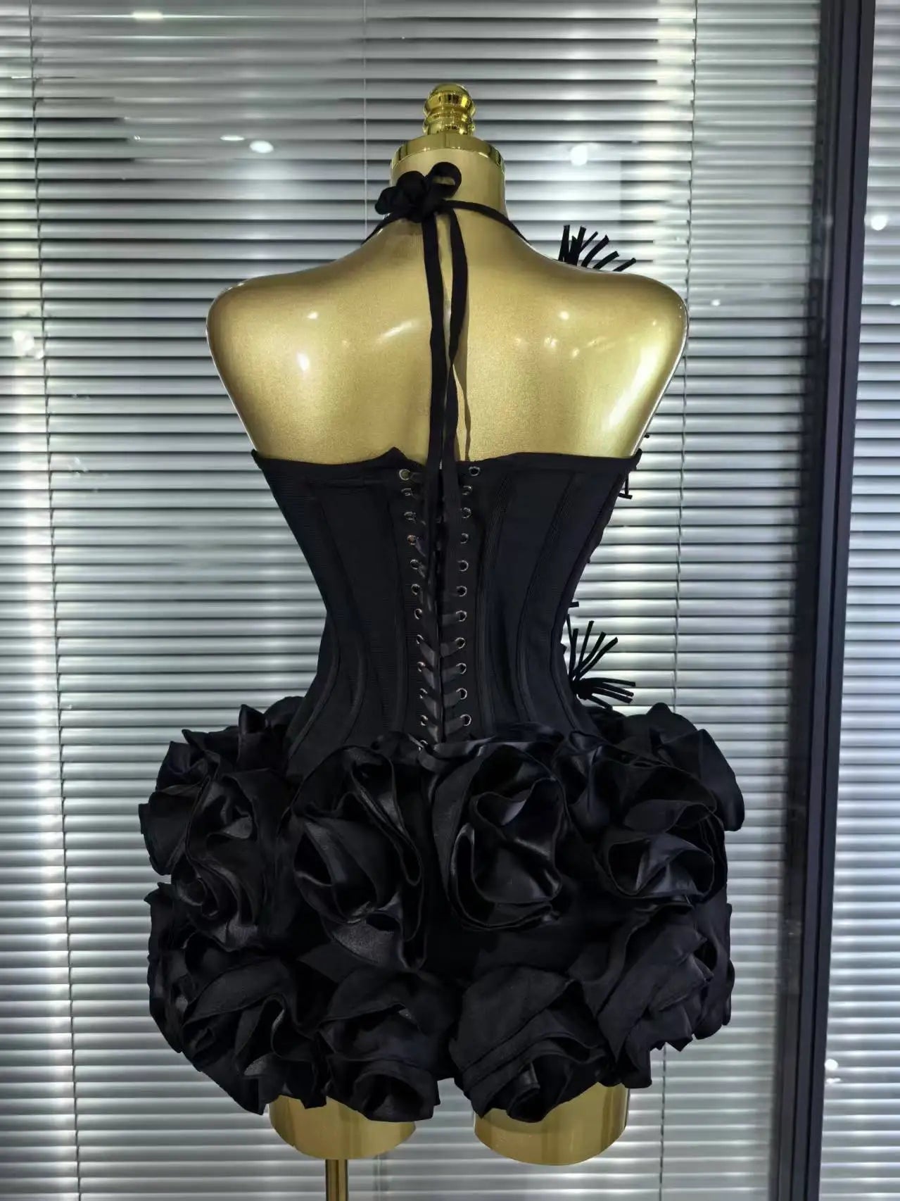 Women's Floral Bandage Mini Dress