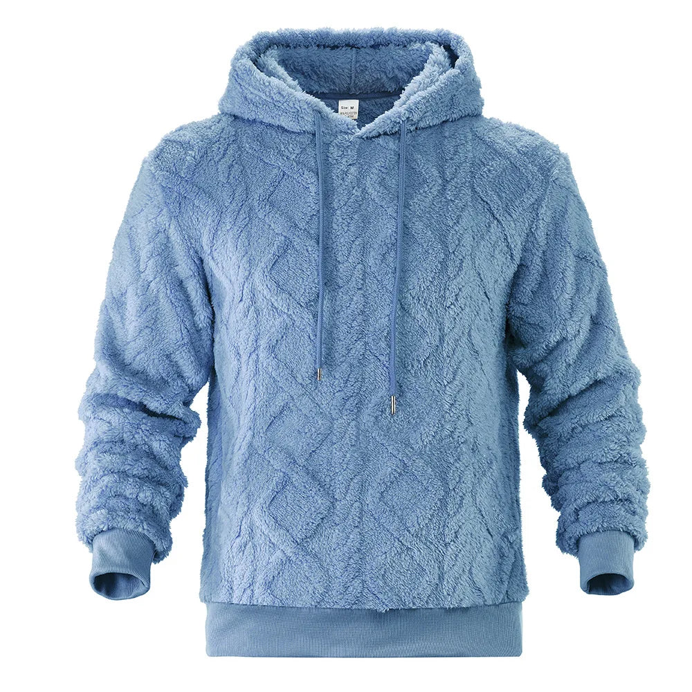 Men's Double-Sided Velvet Hoodie