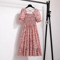 Women’s Pleated Chiffon Midi Dress