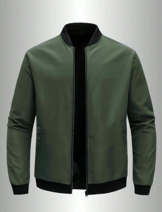 Men's Baseball Collar Jacket