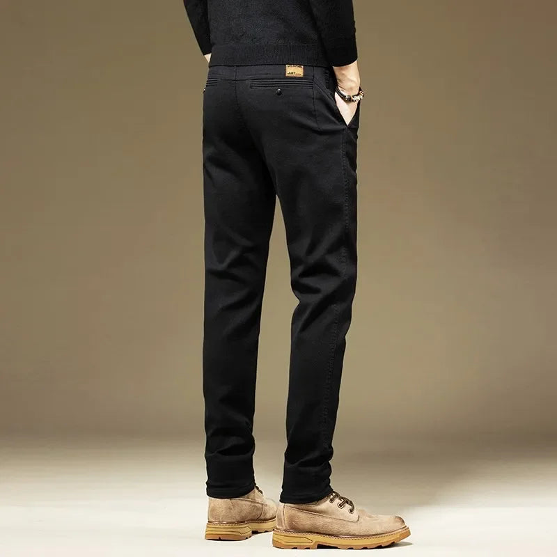 Men's Cotton Casual Trousers