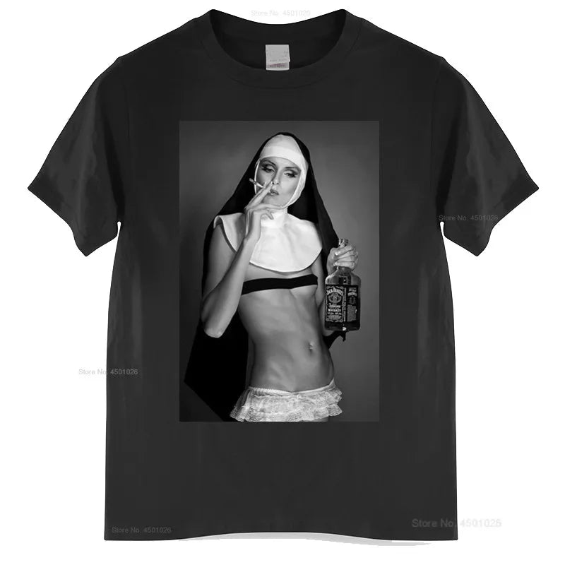 Men's Casual Graphic Cotton T-Shirt